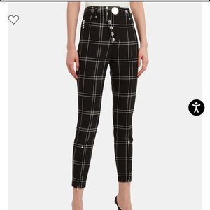 Authentic Alexander Wang plaid trouser size 4